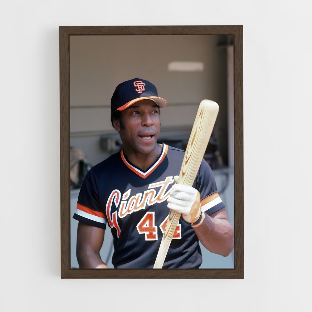 Poster Willie mccovey batte – affiche Baseball (vue 5)